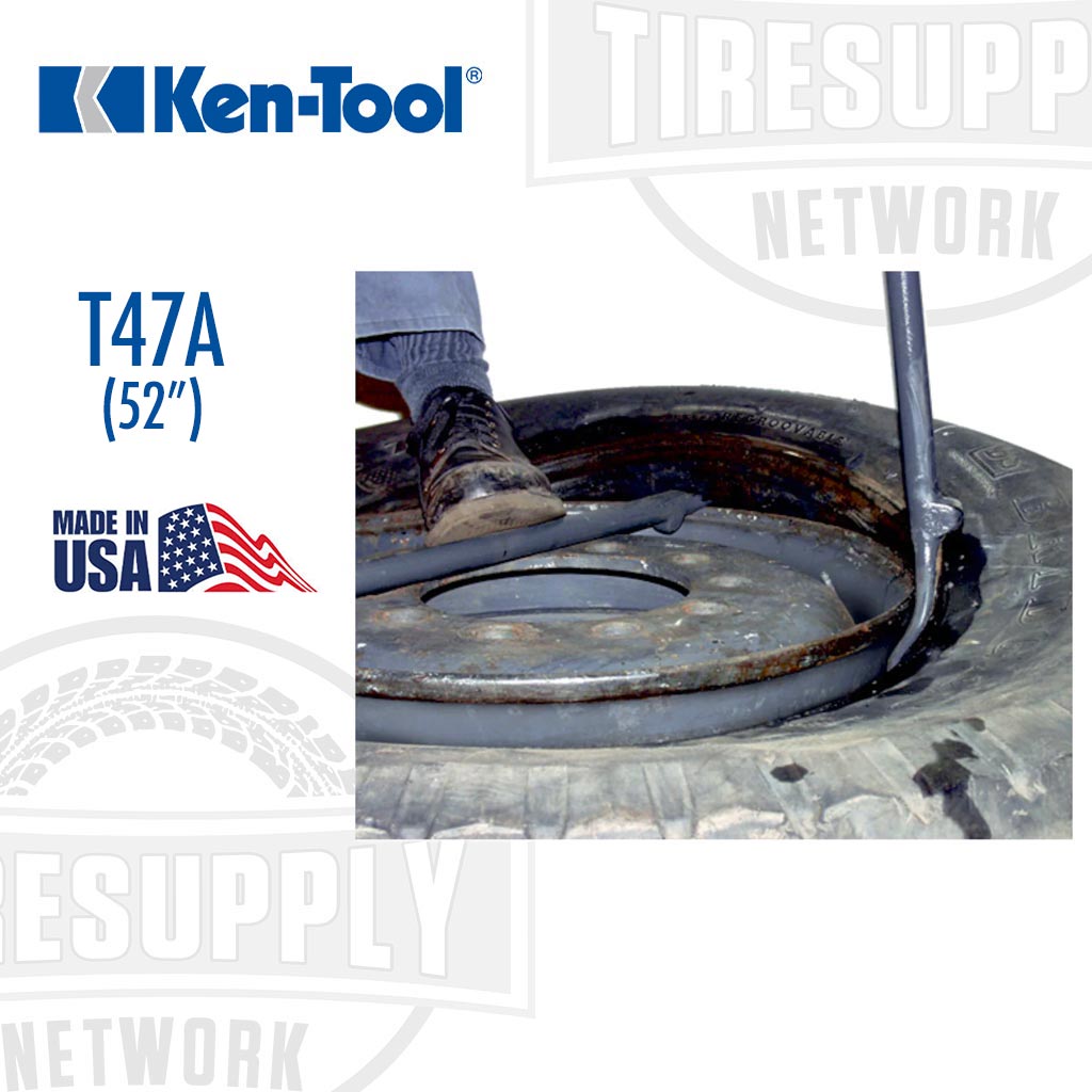 Ken-Tool Levier à Pneu Camion 7/8" - 41 Pouces - Acier Pour Pneus Sans Chambre à Air