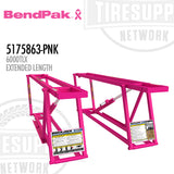BendPak | Limited-Edition Pink QuickJack 6000TL Portable Car Lift, 6000-lb Capacity, 24″ Rise (6000TL*)