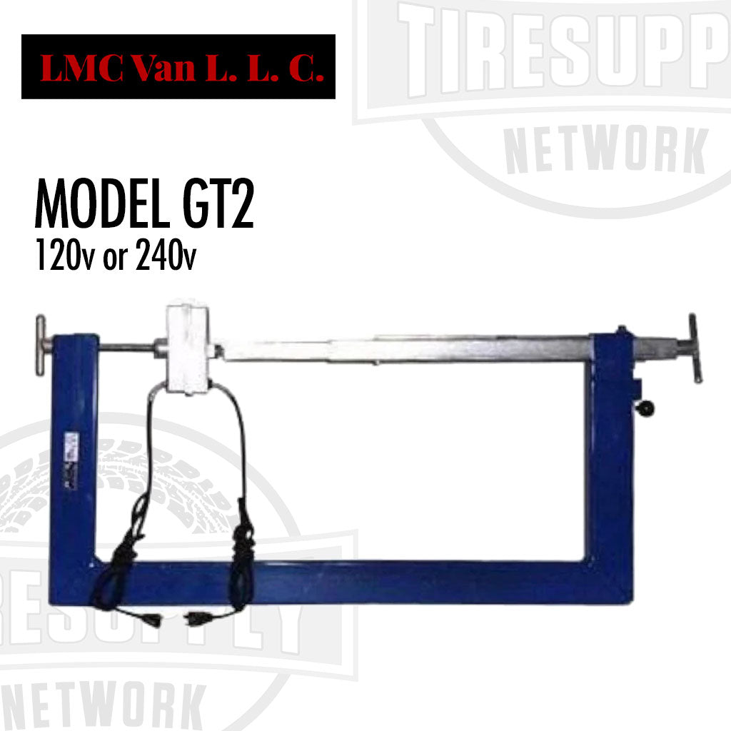 Lincoln LMC | Model GT2 Giant Tire Vulcanizer Spotter with Contour Bags - Choose 120V or 240V