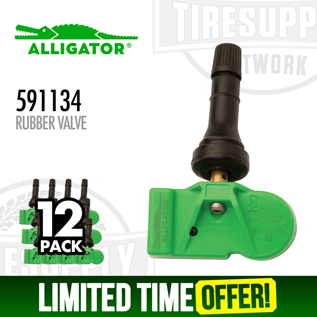 Alligator | 12-Pack Sens.It RS+ Dual Frequency Universal TPMS Sensor - Metal (591132) or Rubber (591134)
