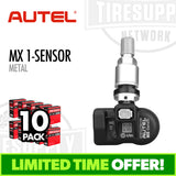 Autel 1-Sensor*| 10-Pack MX 1-Sensor Press-In TPMS - Metal or Rubber