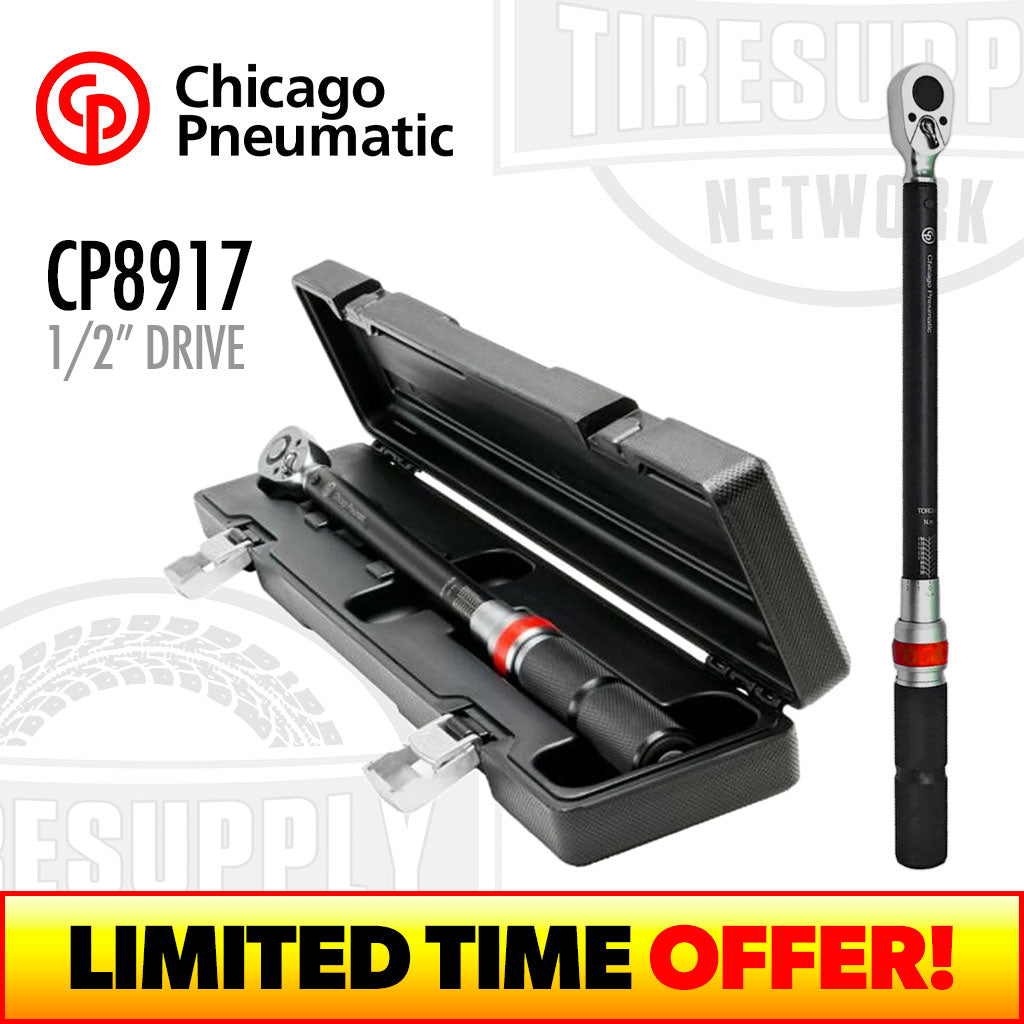 Chicago Pneumatic CP8917 | Torque Wrench 1/2″ Drive 50-250 ft-lbs