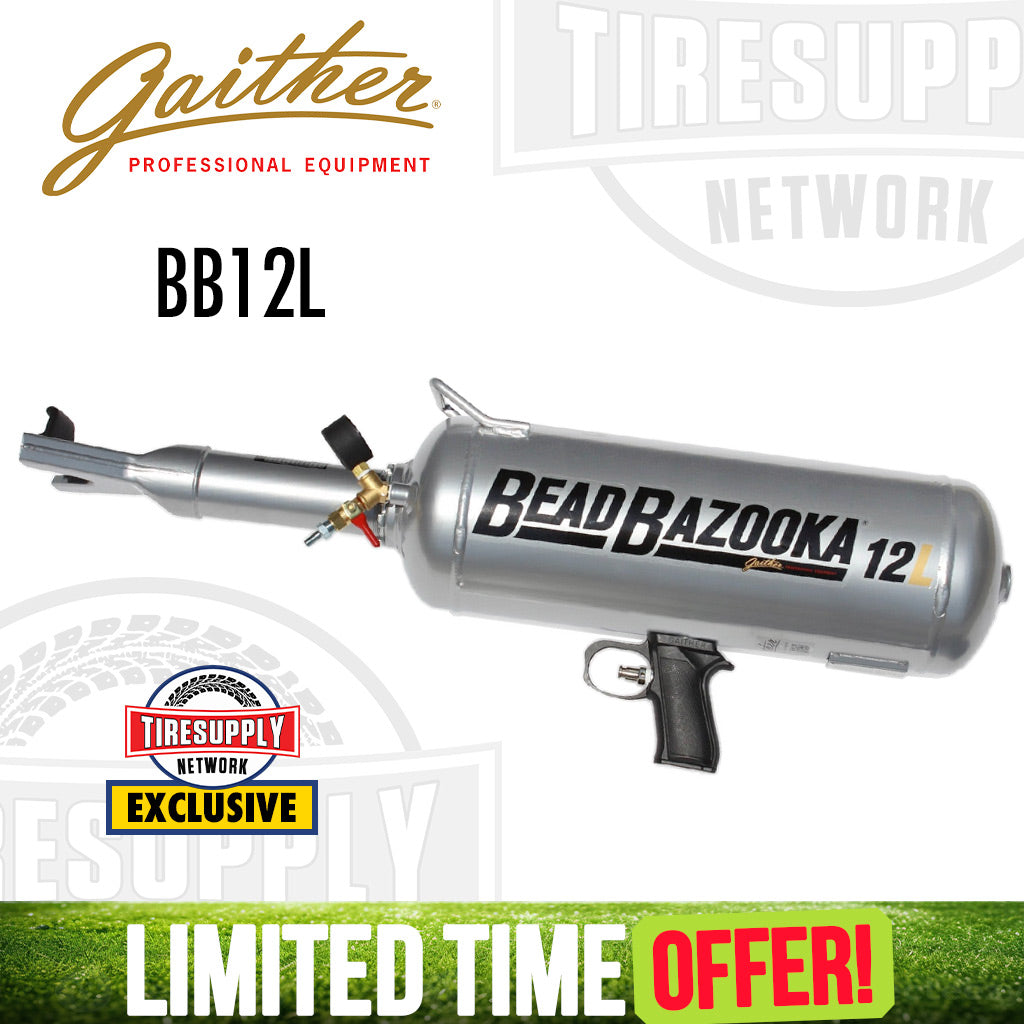 Gaither | Gen1 Trigger-Style 12-Liter Bead Bazooka - Tire Supply Network Exclusive! (BB12L)