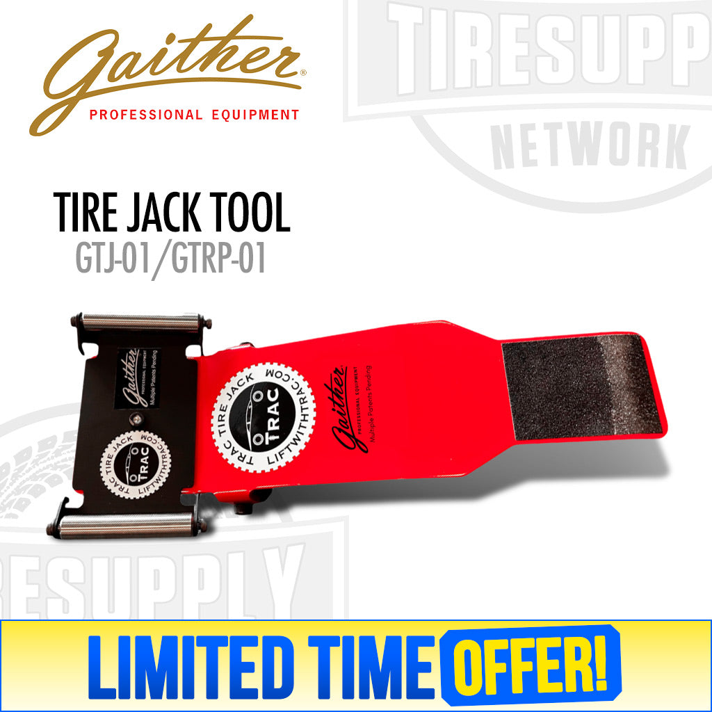 Gaither | Tire Jack Tool Set for Mounting &amp; Demounting Heavy Wheel Assemblies (GTJ-01/GTRP-01*)