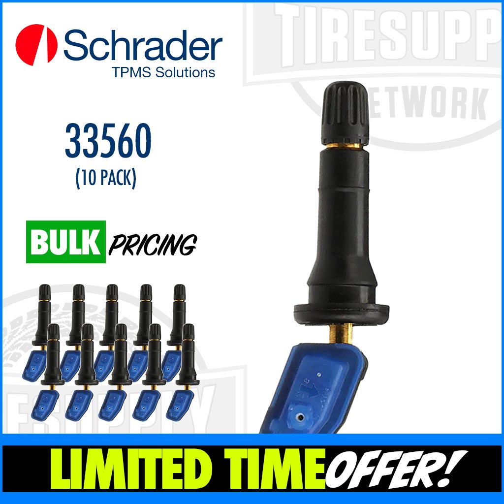 Schrader | EZ-sensor® GO Rubber Snap-In Valve Stem (33560)