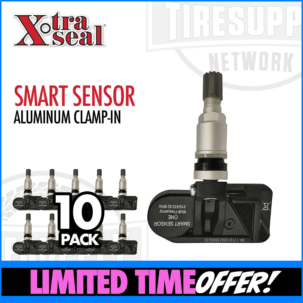 Xtra Seal | 10-Pack Multi-Frequency TPMS Smart Sensor - Rubber (17-43041-PROMO) or Aluminum (17-43042-PROMO)