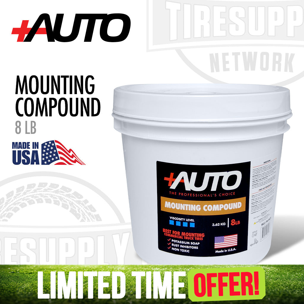 +Auto | Heavy Duty Tire Mounting Compound Lubricant - 8lb Bucket (PA-MC8)