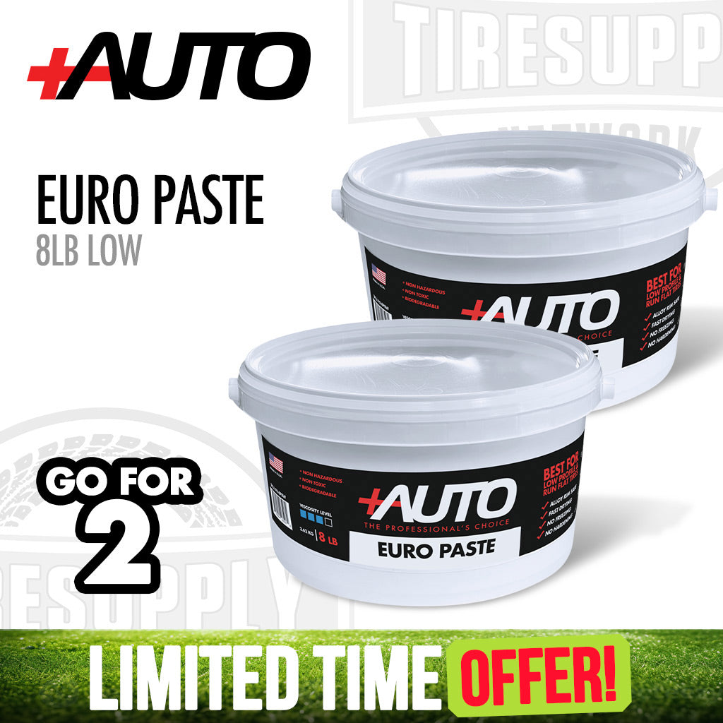 +AUTO | 2-Pack Euro Paste 8lb Universal Tire Mounting - Wide Profile Bucket (PA-EP8W)