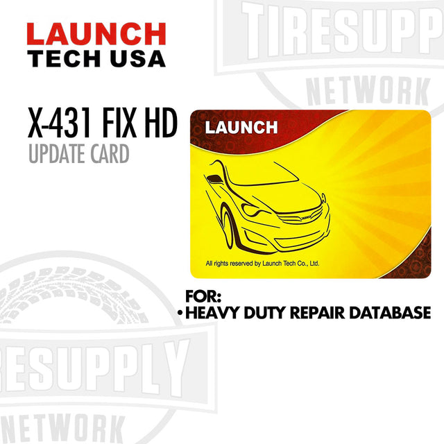 Launch Tech USA X-431 FIX HD Update Card for Heavy Duty Repair Database. 107990031.