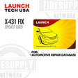 Launch Tech USA X-431 FIX Update Card for Automotive Repair Database. 108040328.