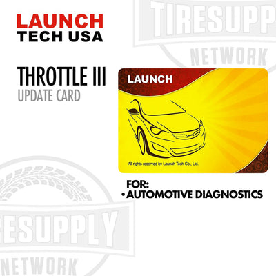 Launch Tech USA Throttle III Update Card for Automotive Diagnostics. 301180865.