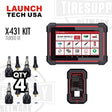 Launch 321195201 X-431 Turbo III Kit + 4 Sensors