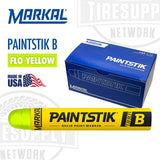 Markal Original B Paintstik Solid Paint Marker. Made In USA. PBFY. Flo Yellow