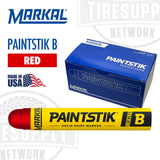 Markal Original B Paintstik Solid Paint Marker. Made In USA. PBR. Red