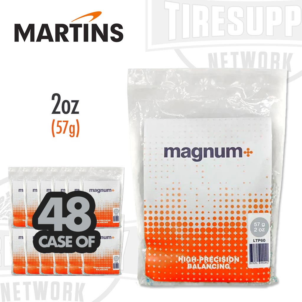 Martins | Magnum+ Tire Balancing Beads 2 oz - Single Bag or Case of 48 (LTP60)