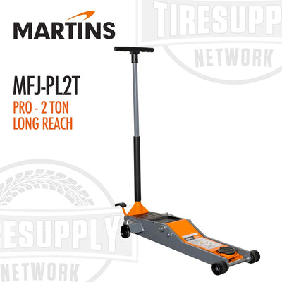 Martins MFJ-PL2T | Professional Long Reach 2-Ton Floor Jack