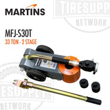 Martins | Professional Portable 33-Ton 2-Stage Air/Hydraulic Floor Jack (MFJ-S30T)