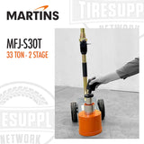 Martins | Professional Portable 33-Ton 2-Stage Air/Hydraulic Floor Jack (MFJ-S30T)