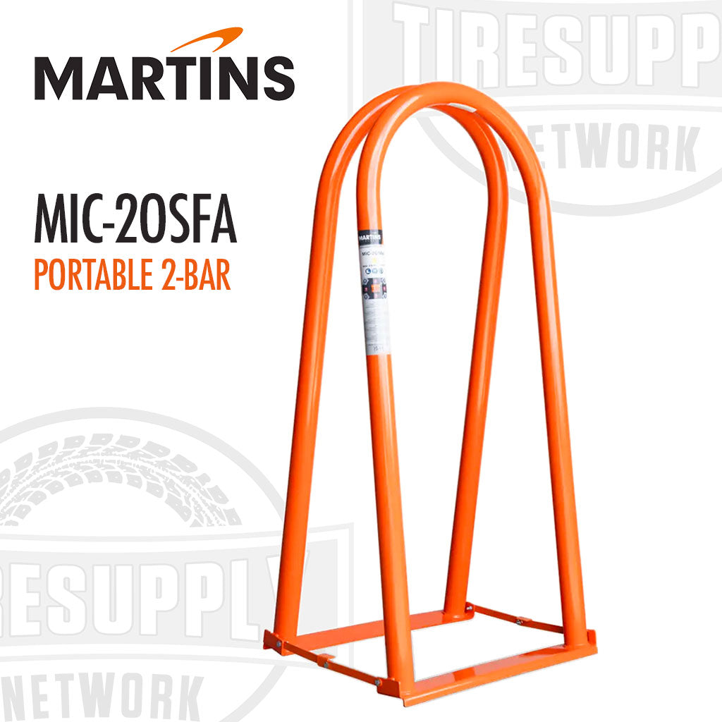 Martins | Portable 2-Bar Tire Inflation Cage - One Size Fits All (MIC-2OSFA)