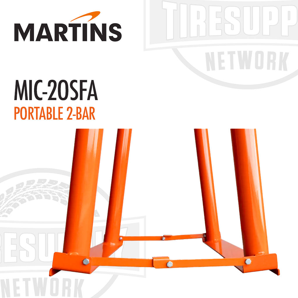 Martins | Portable 2-Bar Tire Inflation Cage - One Size Fits All (MIC-2OSFA)