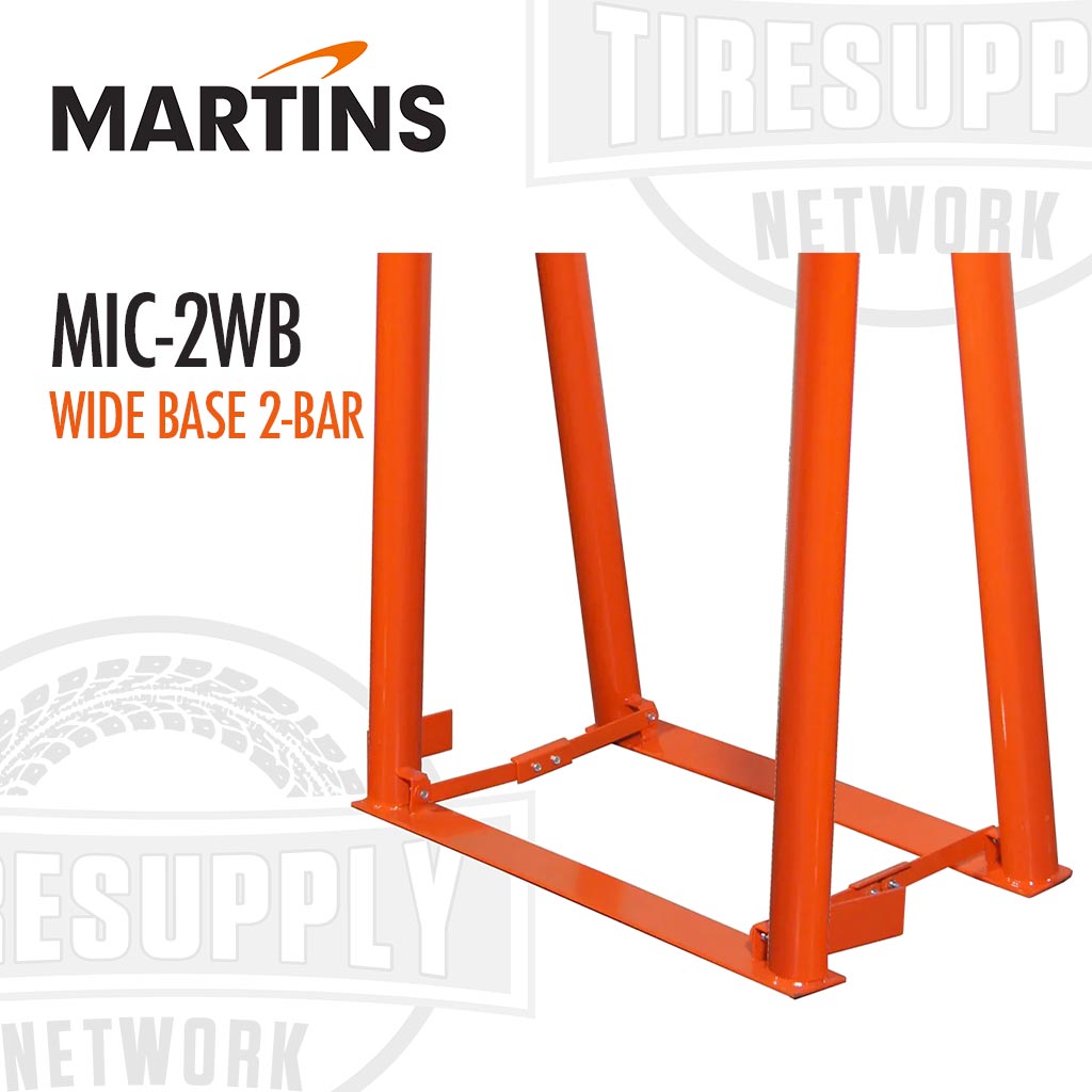 Martins | Wide-Base Portable 2-Bar Tire Inflation Cage (MIC-2WB)