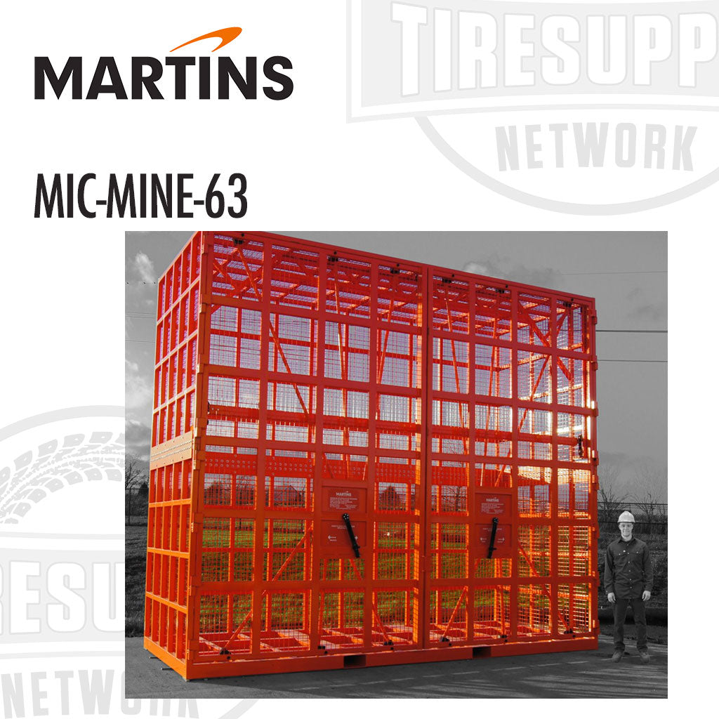 Martins MIC-MINE-63 | OTR & Mining Tires Inflation Cage HD 200 Inches