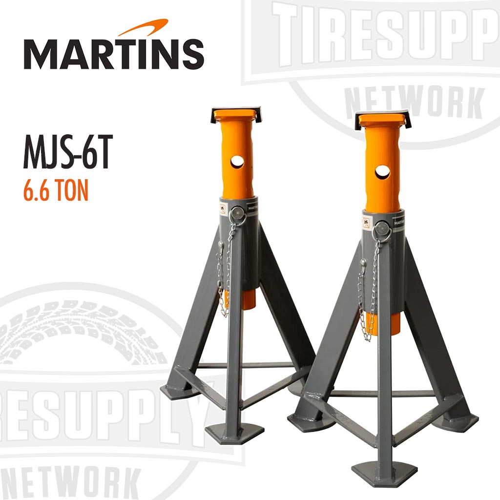 Martins MJS-6T | Professional 6.6 Ton Jack Stands – Tire Supply