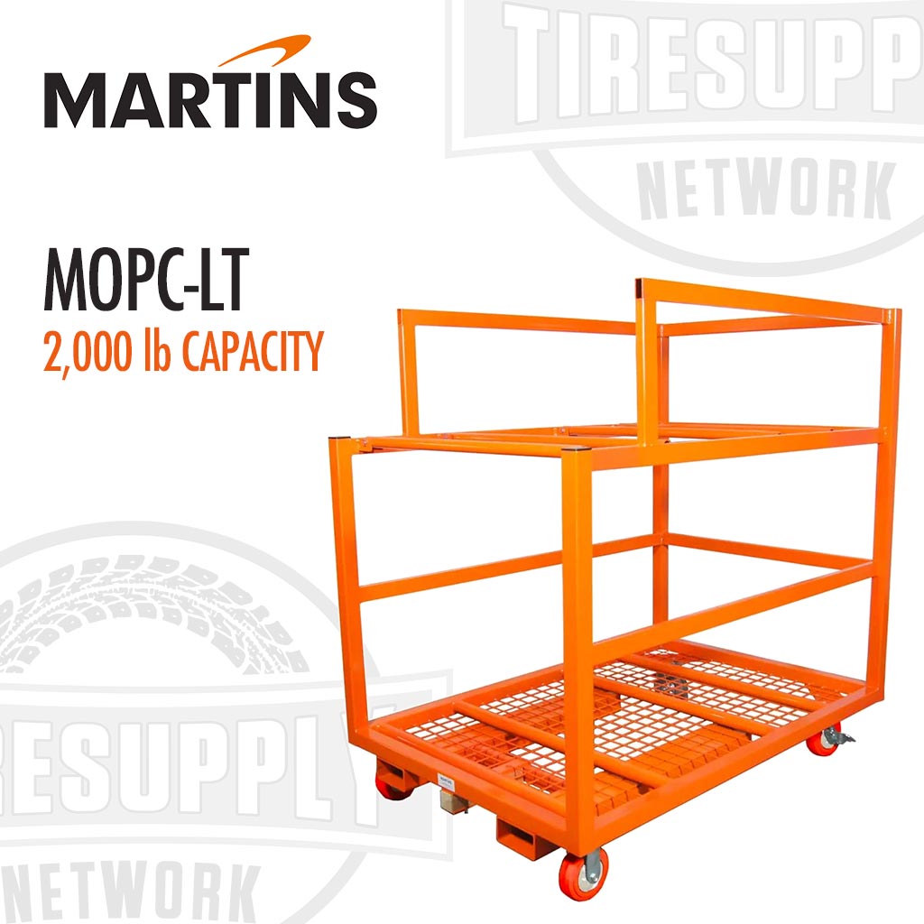 Martins | Order Picking Mobile Cage for Passenger PCR, Light Truck, &amp; SUV Tires (MOPC-LT)
