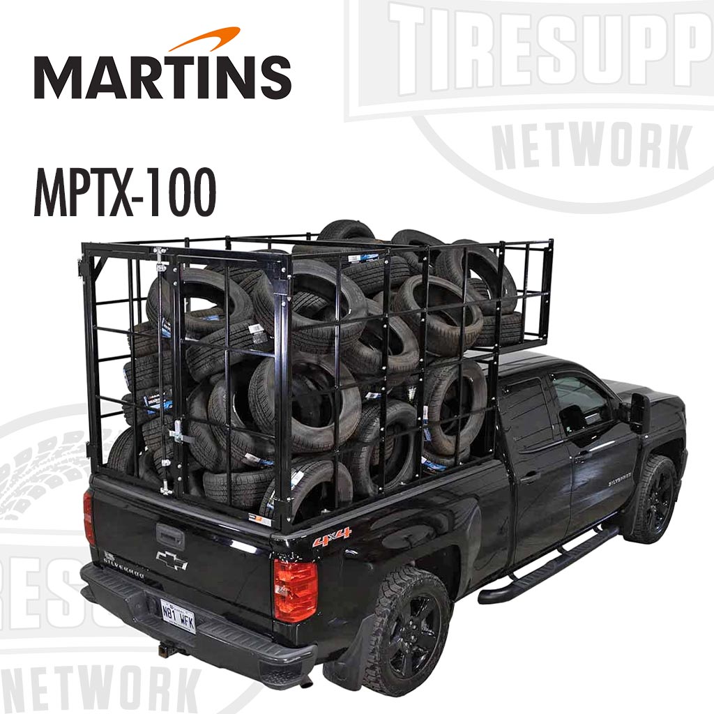 Martins | Xpeditor M-100 Tire Transport Cage Assembly for Pickup Truck Beds (MPTX-100)
