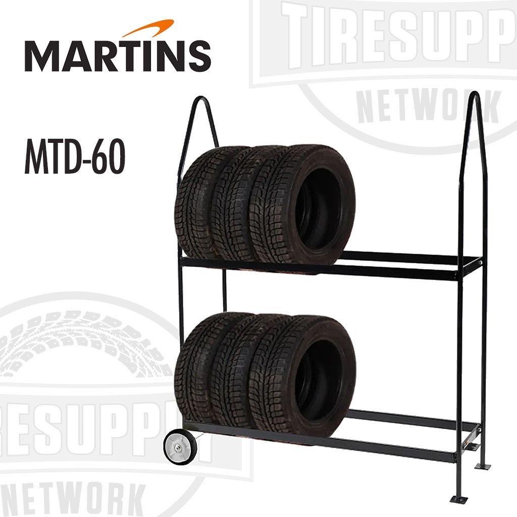 Martins | Standard Mobile Tire Display Rack (MTD-60)