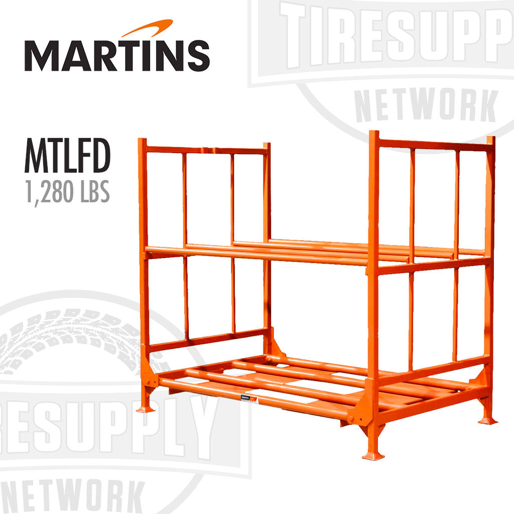Martins MLTFD | Passenger and Light Truck Folding Rack for Tires