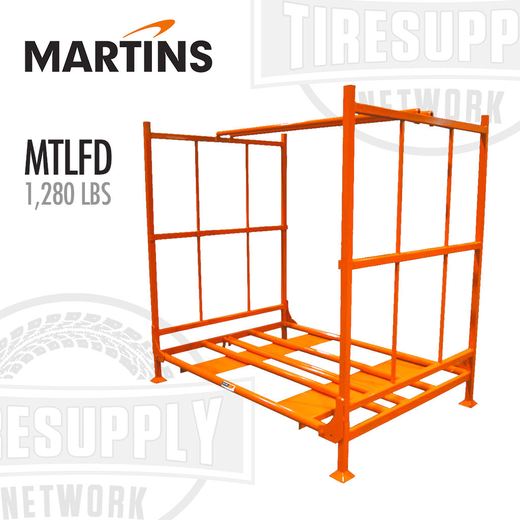 Martins MLTFD | Passenger and Light Truck Folding Rack for Tires