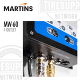 Martins | Flatematic Single Outlet Wall-Mounted Automatic Tire Inflator with 25′ Hose (MW-60)