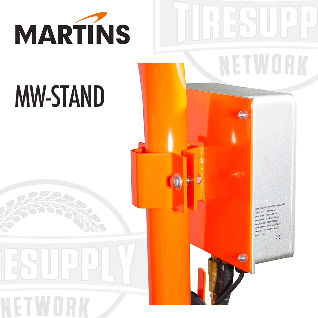 Martins | Stand For Automatic Tire Inflator to Mount on Tire Inflation Safety Cage (MW-STAND)