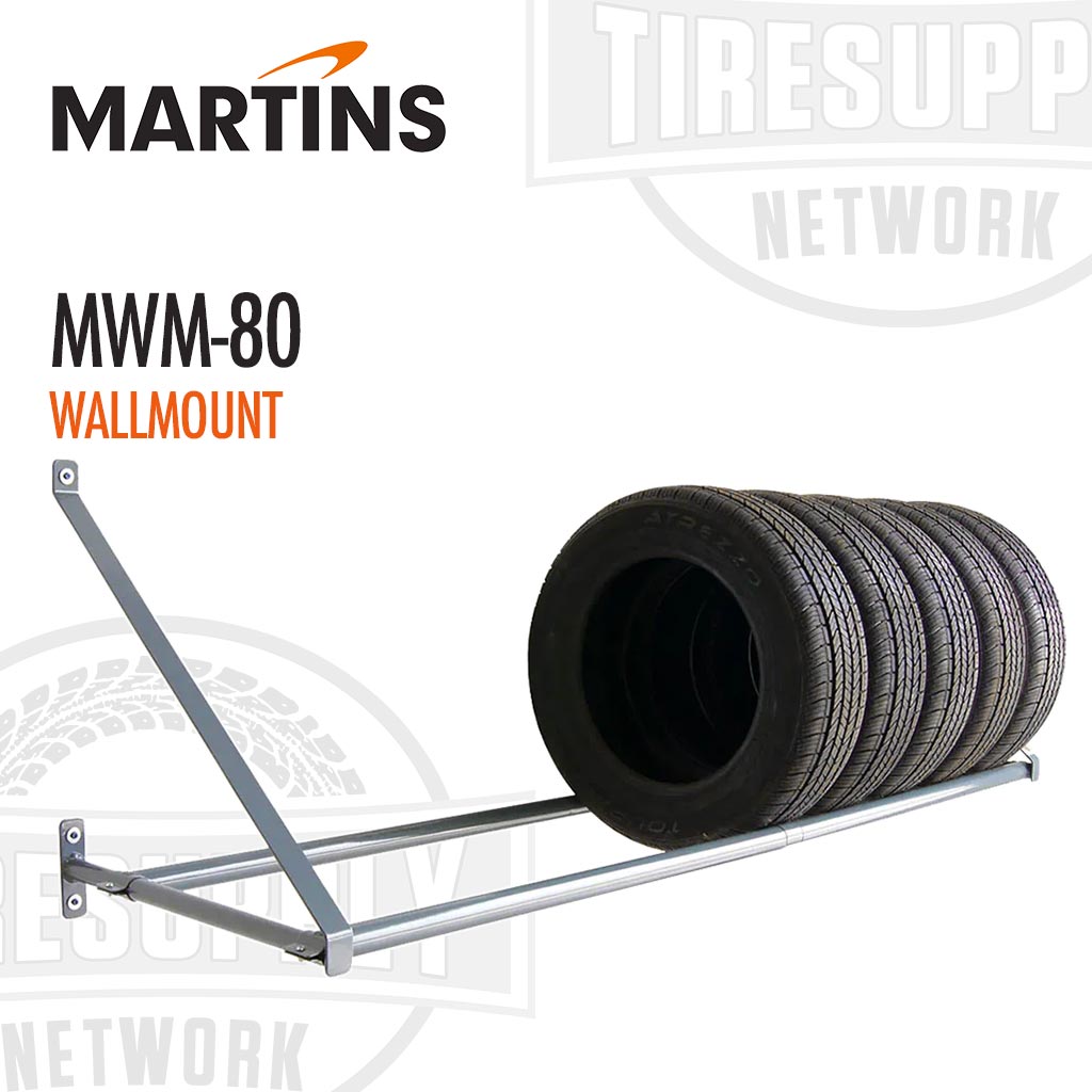Martins | Wall-Mount Tire Storage Rack (MWM-80)