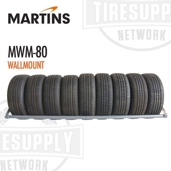 Martins | Wall-Mount Tire Storage Rack (MWM-80) - Tire Supply Network