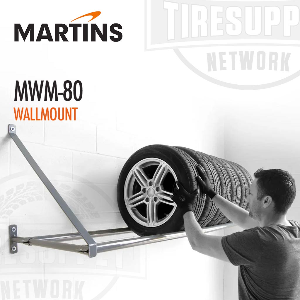 Martins | Wall-Mount Tire Storage Rack (MWM-80)
