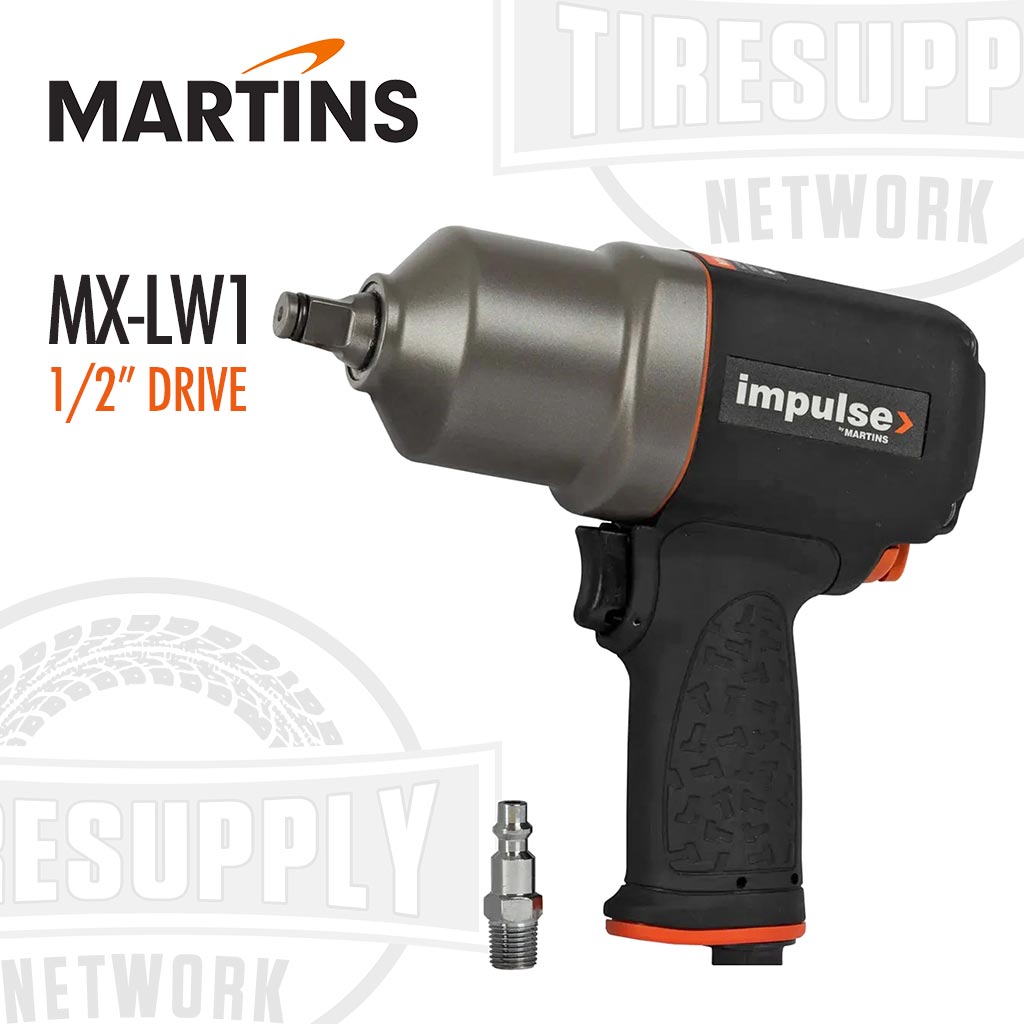 Martins | Impulse 1/2″ Drive Lightweight Impact Wrench 945 ft-lbs (MX-LW1)