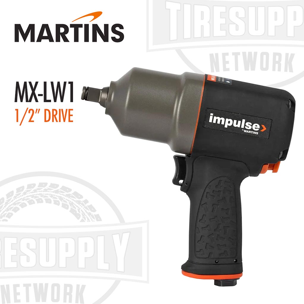 Martins | Impulse 1/2″ Drive Lightweight Impact Wrench 945 ft-lbs (MX-LW1)