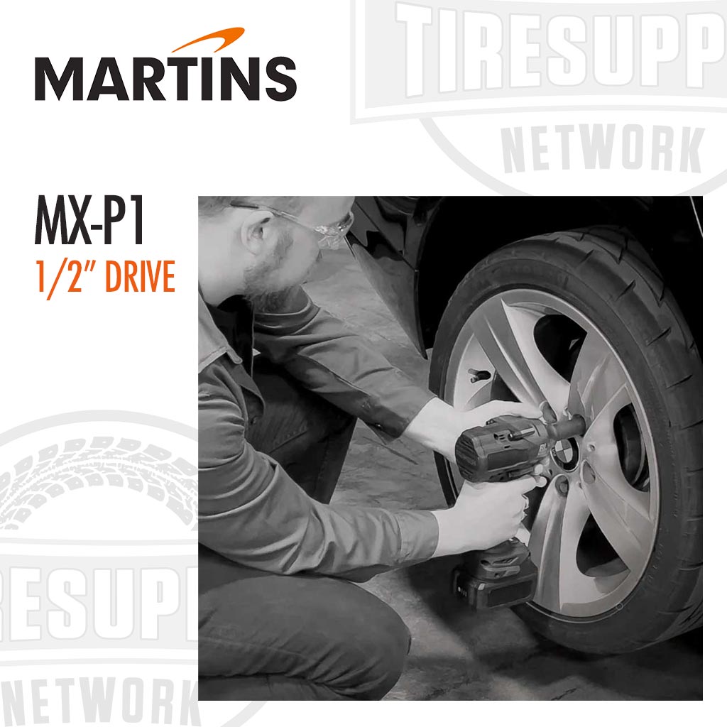 Martins | Impulse 1/2″ Drive Cordless Rechargeable Battery Impact Wrench 797 ft-lbs (MX-P1)