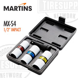 Martins | Impulse 1/2″ Drive 3-Piece Impact Wrench Flip Sockets (MX-S4)