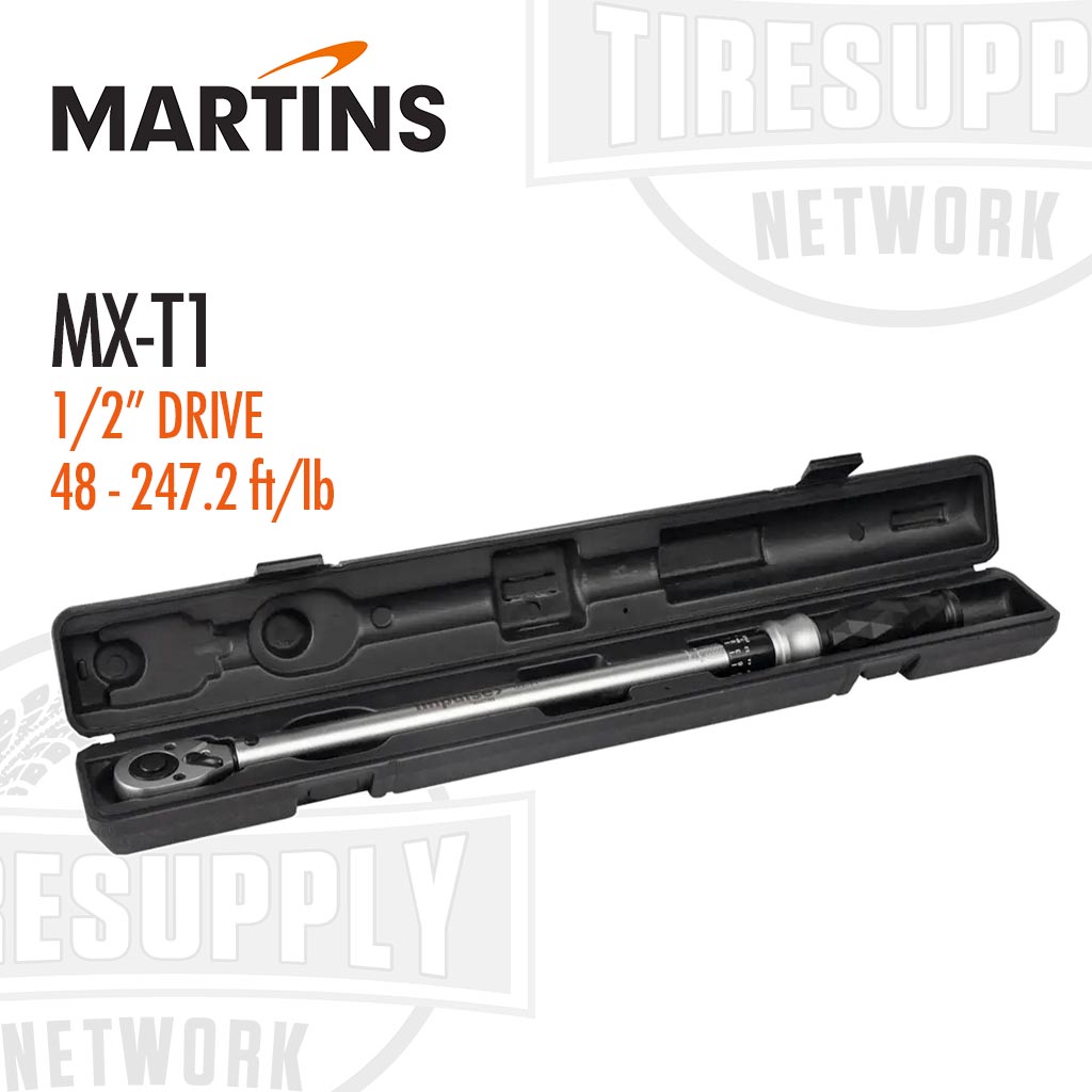 Martins | 1/2" Drive Impulse Analog Torque Wrench 48-247 ft-lbs (MX-T1)