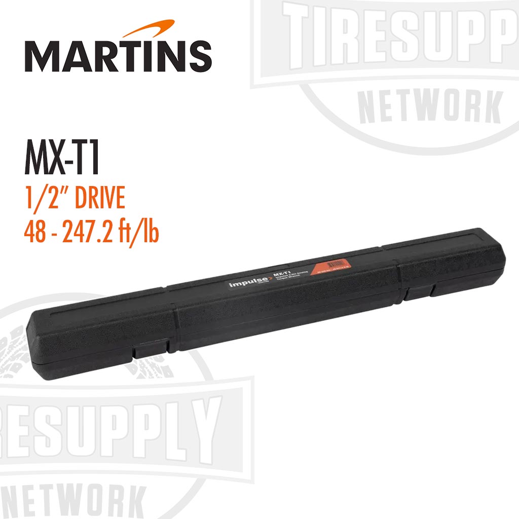 Martins | 1/2" Drive Impulse Analog Torque Wrench 48-247 ft-lbs (MX-T1)