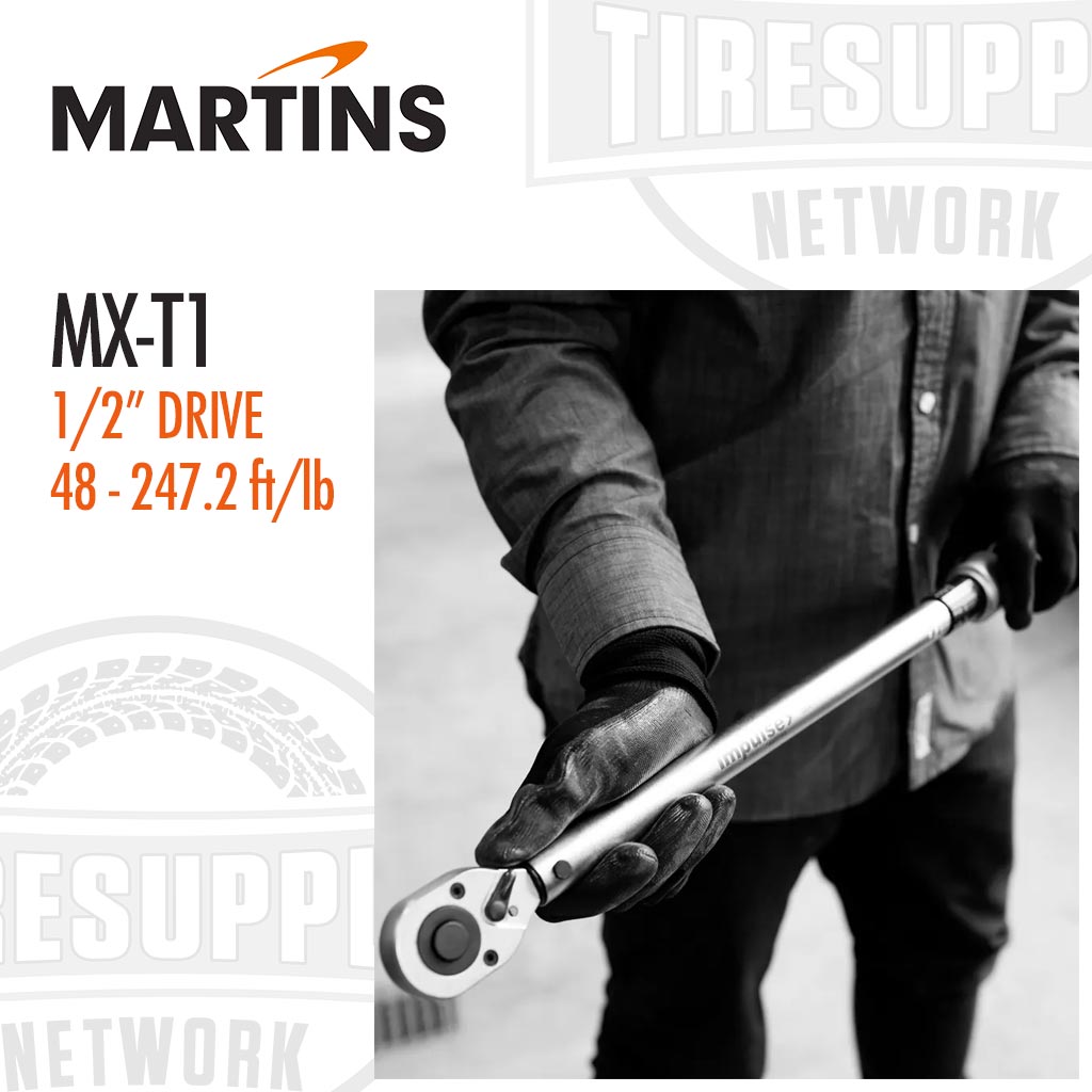 Martins | 1/2" Drive Impulse Analog Torque Wrench 48-247 ft-lbs (MX-T1)