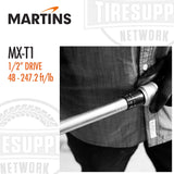 Martins | 1/2" Drive Impulse Analog Torque Wrench 48-247 ft-lbs (MX-T1)