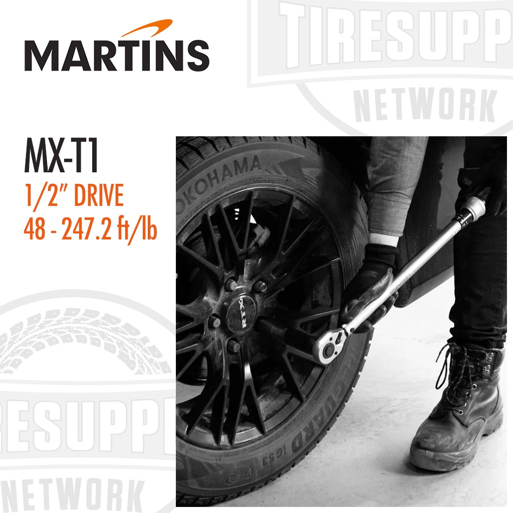 Martins | 1/2" Drive Impulse Analog Torque Wrench 48-247 ft-lbs (MX-T1)