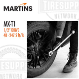 Martins | 1/2" Drive Impulse Analog Torque Wrench 48-247 ft-lbs (MX-T1)