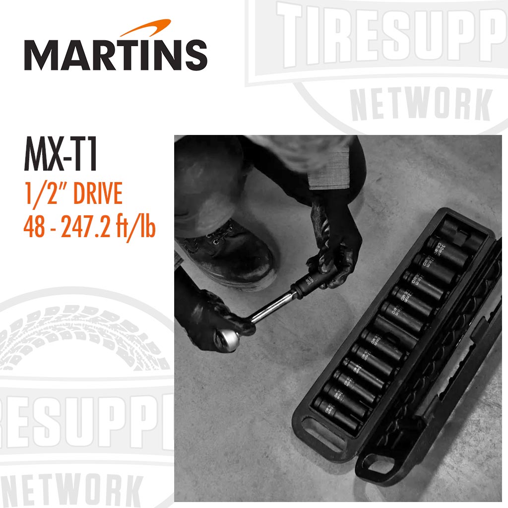Martins | 1/2" Drive Impulse Analog Torque Wrench 48-247 ft-lbs (MX-T1)