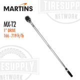 Martins | Impulse 1" Drive Analog Torque Wrench 166-719 ft-lbs (MX-T2)