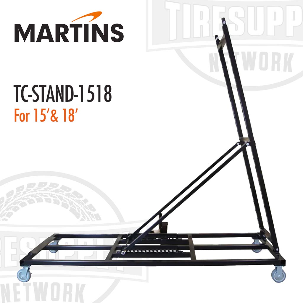 Martins |  Mobile Dolly & Stand for 15′ & 18′ Tire Conveyors TC-15 & TC-18 (TC-STAND-1518)